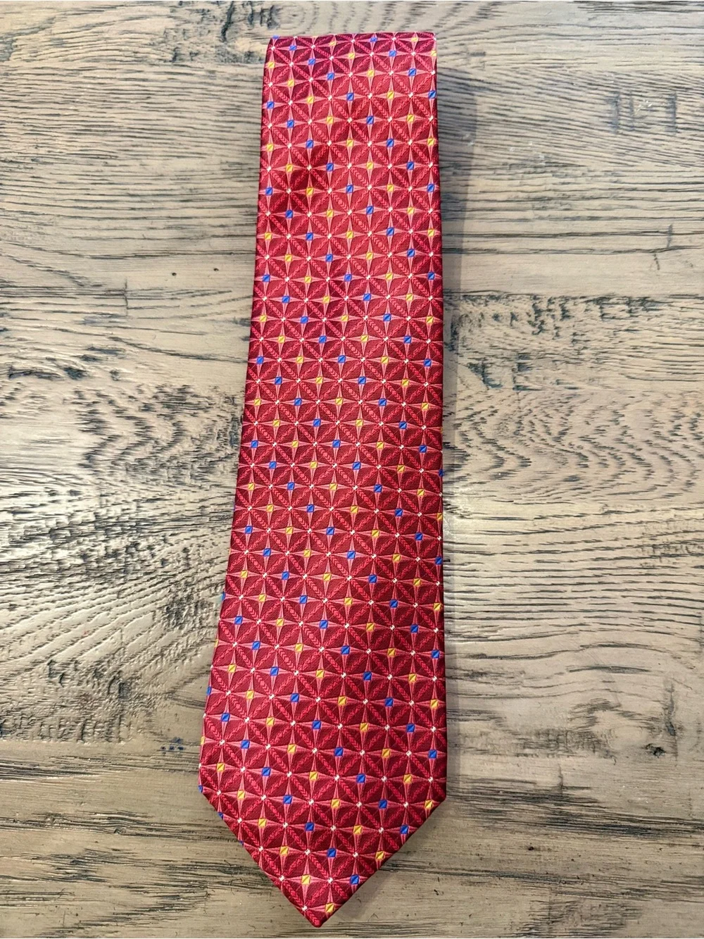 Robert Talbott bright red